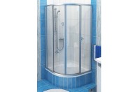 Supernova - Cabina dus semirotunda Sabina 80 Saten+Pearl